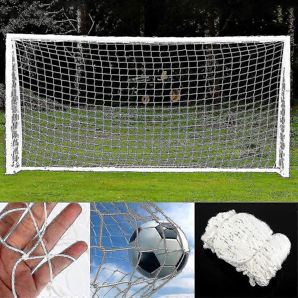 Soccer Goal Net, Football Goal Nets Replacement Soccer Play (only Nets) Strong Durable For Sports Match Training