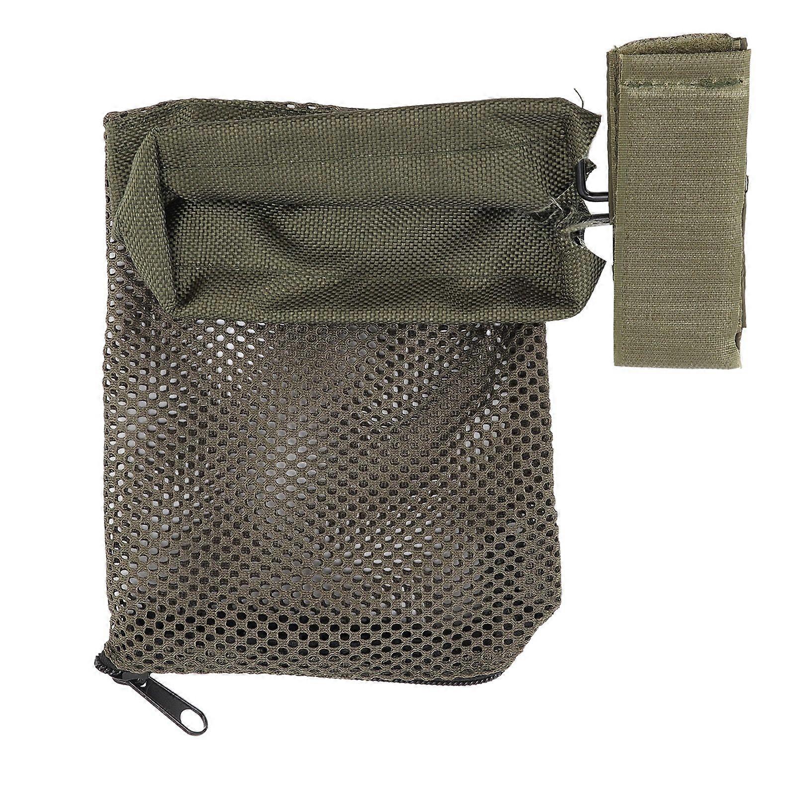 Messing Shell Collector Nylon Mesh Messing Catcher Outdoor Shell Storage Bag Klittenband Type