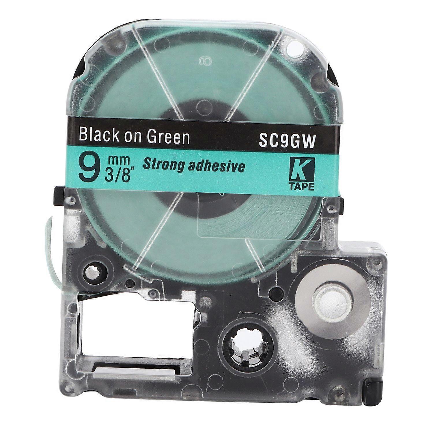 Label Tape AbrasionResistant AntiCorrosion Label Maker Tape for KING JIM Labeling Machine SR230C SR2