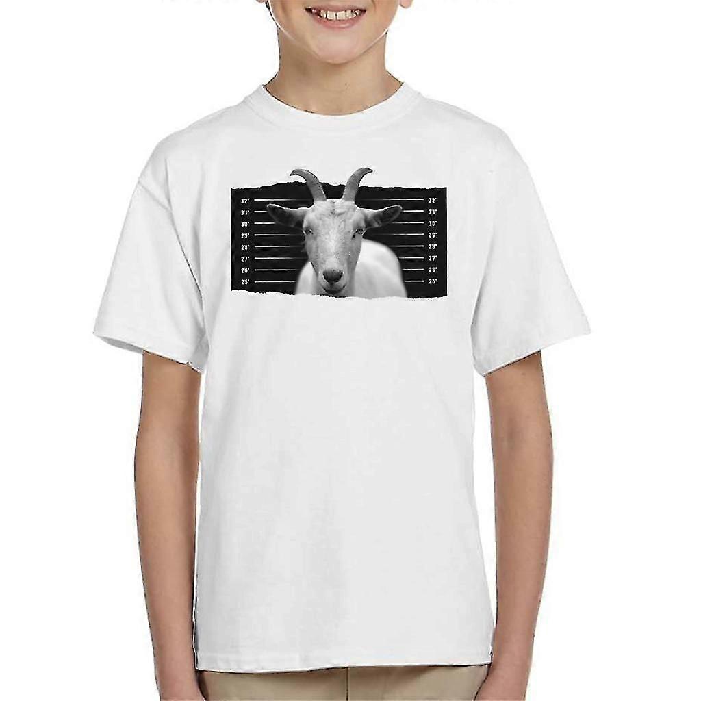 Geit Mugshot Barne T-skjorte