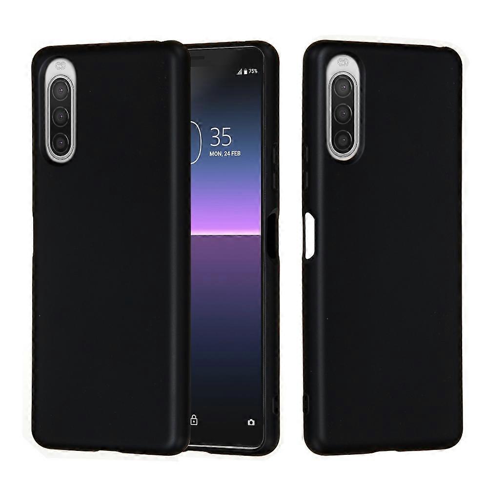Solid Color Liquid Silicone Dropproof Full Coverage Protective Case For Sony Xperia 10 II