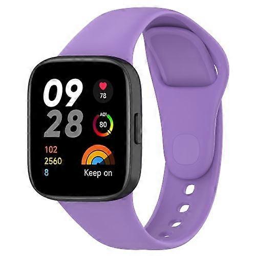 ZRUXE BD-HM 3-209 For Redmi Watch 3 Loop Type Solid Color Silicone Watch Band
