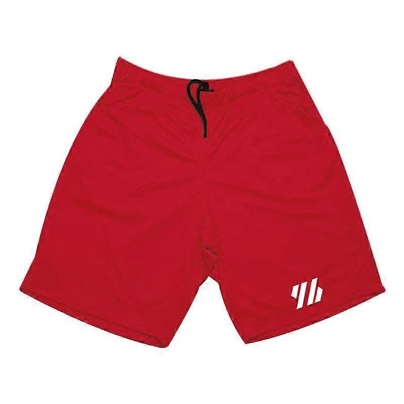 Summer Fitness Shorts Men's Sports Running Pants Loose Elastic Quick Dry Sweatpants Mesh Basketball Training Shorts