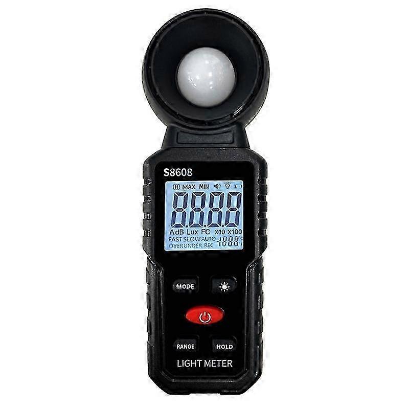 Digital Illuminance Light Meter Tester 200,000Lux Meter Luxmeter Lighting Intensity Brightness Measu