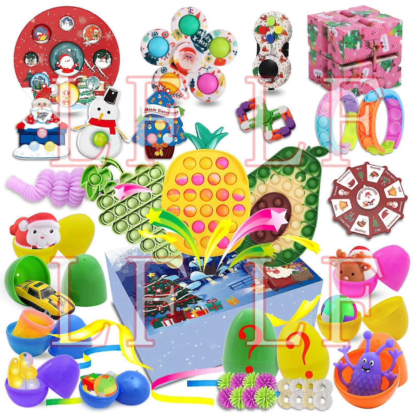 TG1916D1# Χριστούγεννα Advent Ημερολόγιο Δώρα Κουτί Αποσυμπίεση Παιχνίδι Set Χριστούγεννα Advent Ημερολόγιο