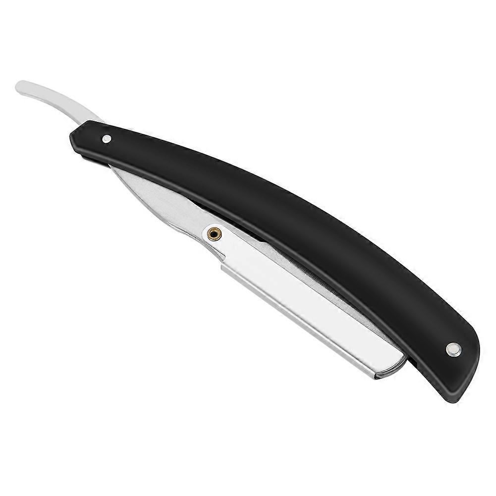 Stainless Steel Straight Blade Barber Razor, Folding Razor for Hair Salon