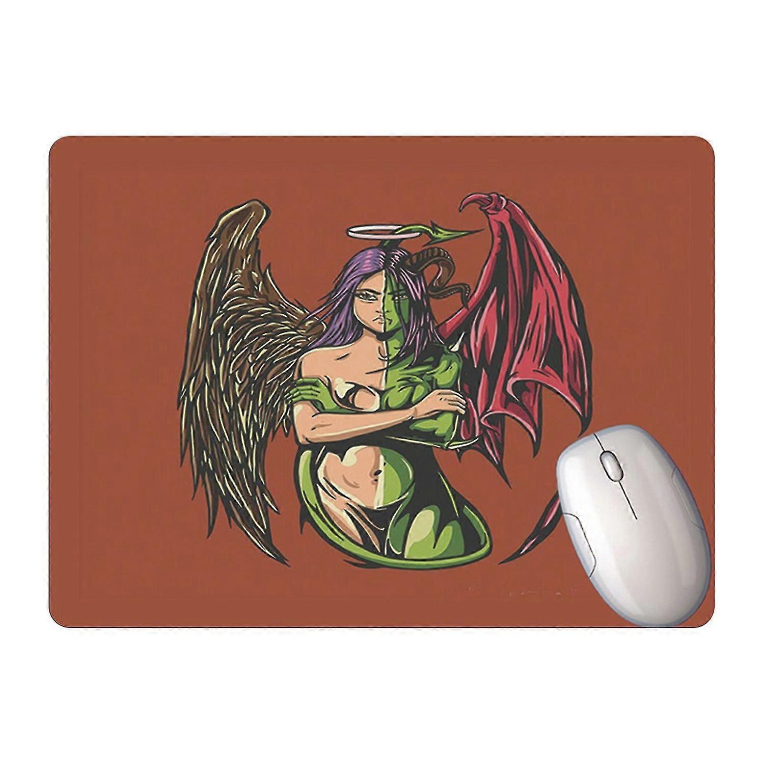 Mouse Pad Ultra-thin Non-slip Rubber Creative Antler Computer Keyboard Mousepad Desk Mat for Laptop