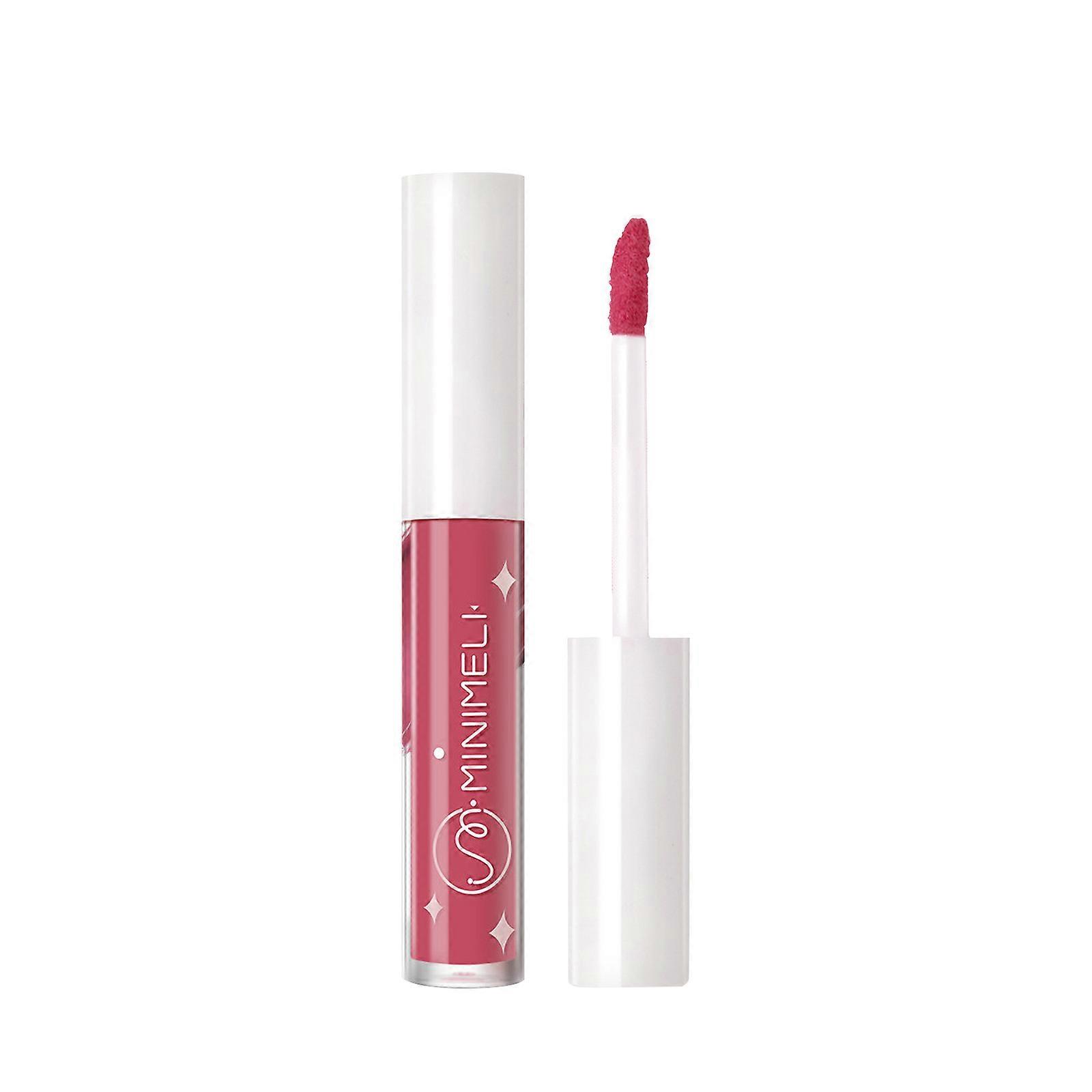 Lip Makeup 6-Color Matte Lip Glaze Matte Velvet Moisturizing Non-Stick Cup Does Fade