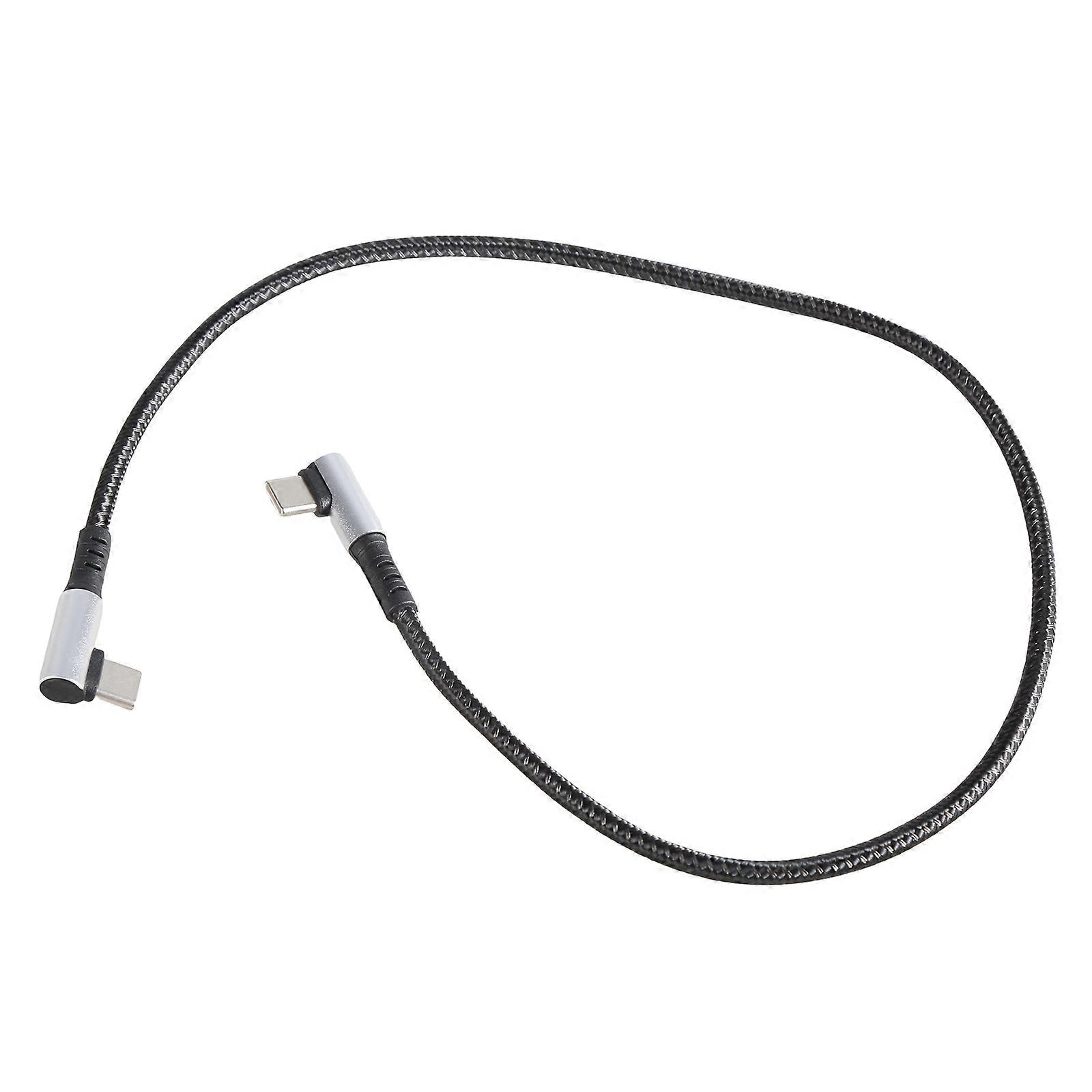 USB C Şarj Kablosu 66W USB C - USB C Hızlı Şarj Kablosu Naylon Örgülü Şarj Kablosu 480Mbps Veri Aktarımı