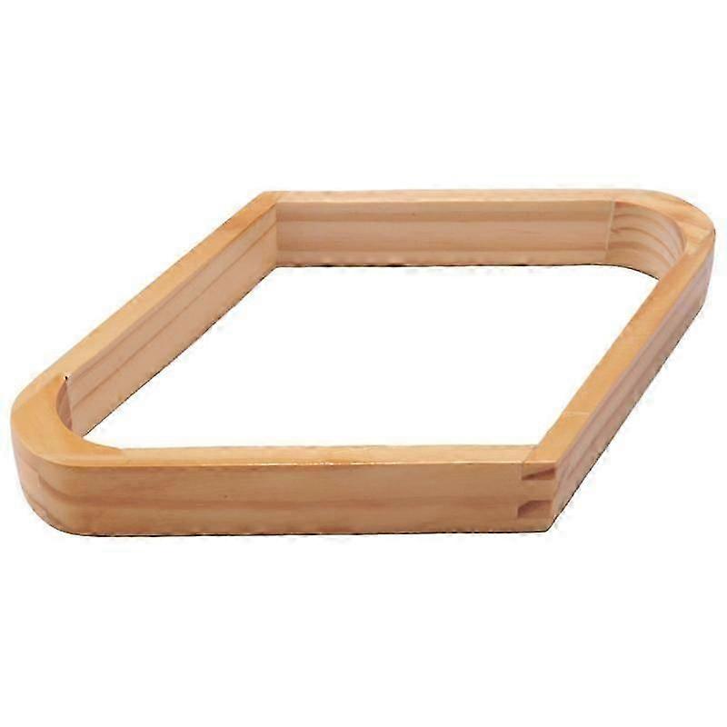 Wooden Billiard Ball Rack Billiard 8-Ball Triple-cornered Rack and 9-Ball Diamond Billiard Rack for Billiard Pool Table JP