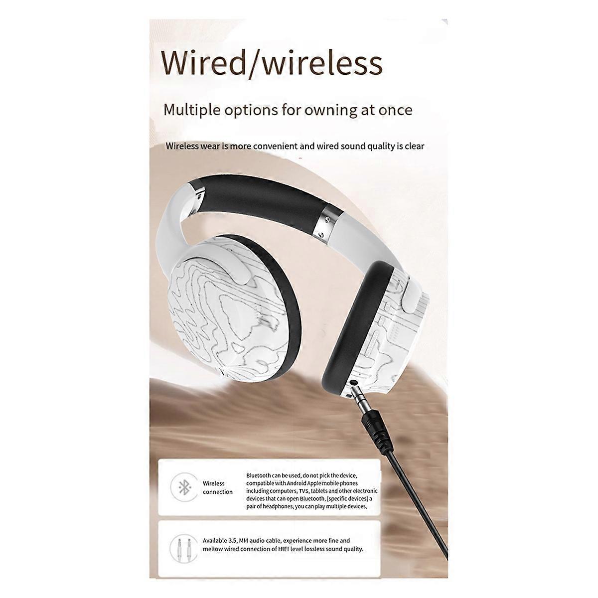 Cell Phone Sports Game Noise Reduction Bluetooth Portable Headset,C