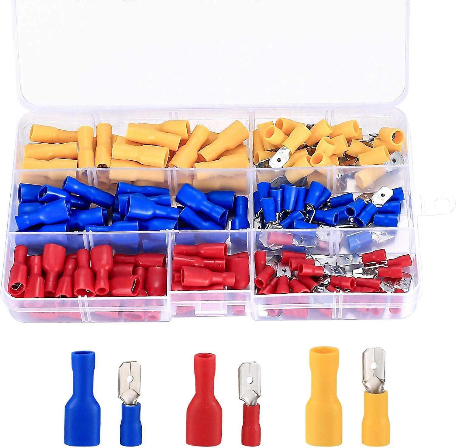 Innovative Electrical Cable Connectors Kit, Insulated Wire Crimp Terminal Solutions