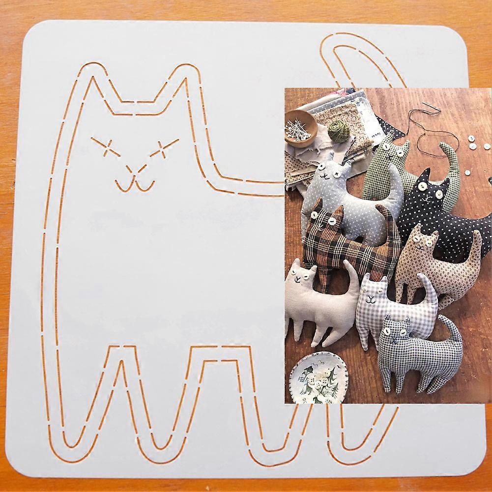 Embroidery Stencil Soft Mould Template Professional DIY Sewing Tools