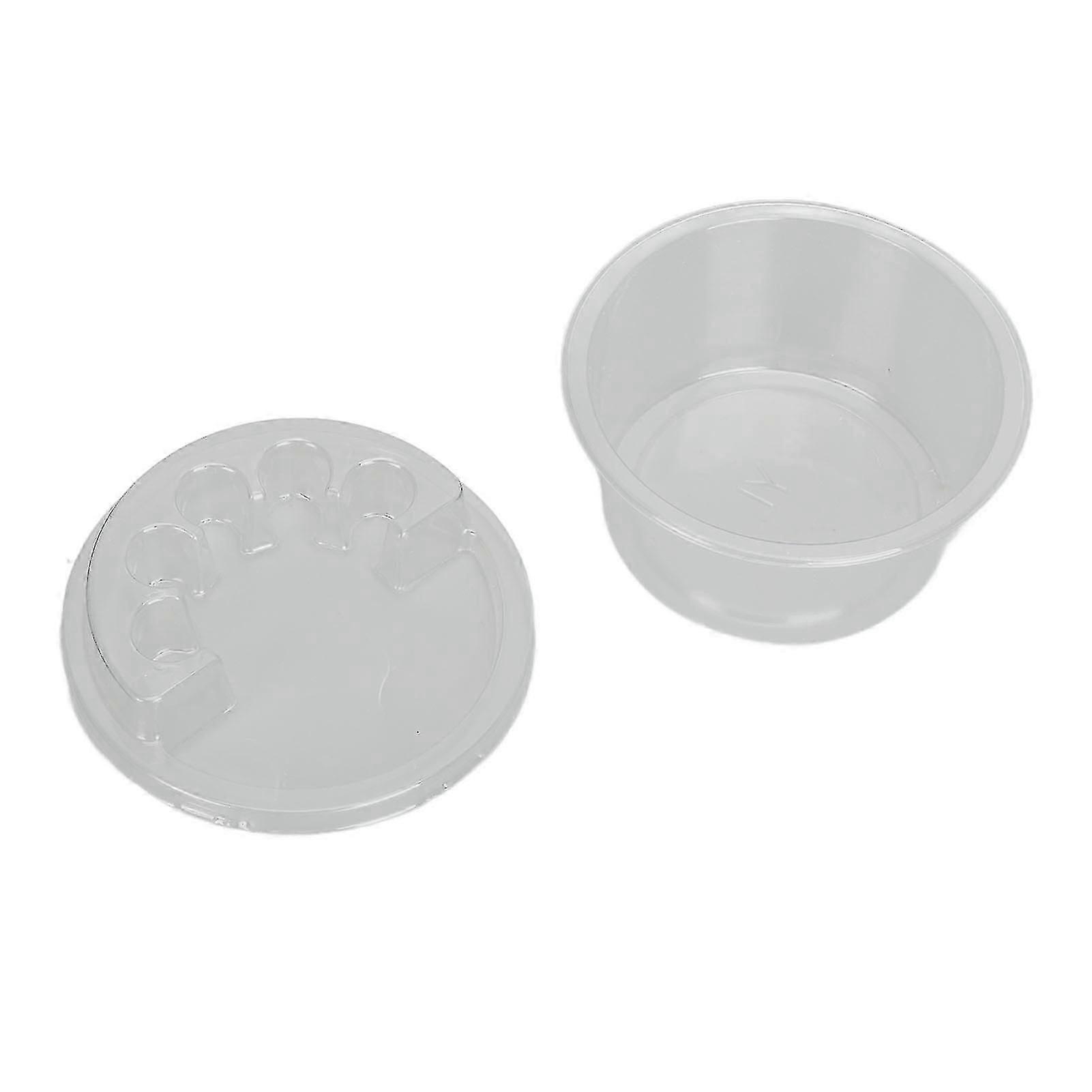 20 ensembles de cartouche de tatouage porte-aiguille Tasse de nettoyage d’aiguille de tatouage jetable avec support de support