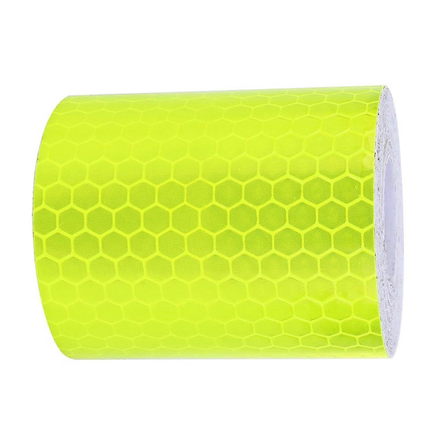 Reflective Tapes for Night Use, Crystal Grid Material Self-Adhesive Design Waterproof for Bicycles Vehicles