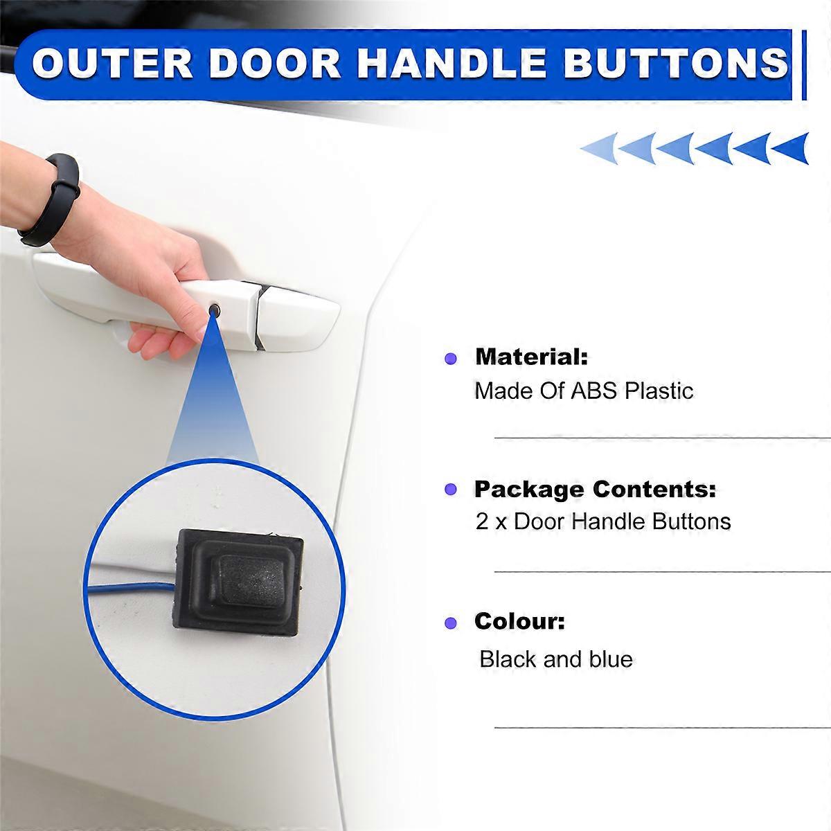 Left & Right Inductive Outer Door Handle Buttons for AD 2017