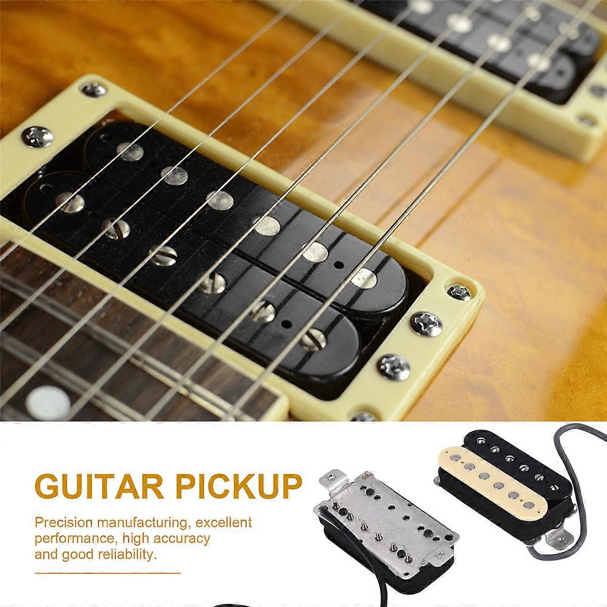 1Set Elgitarr Humbucker Pickuper Stall Alnico