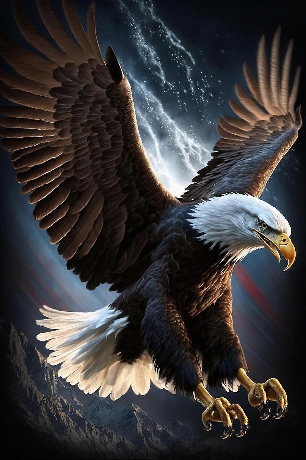 300/500/1000 قطعة ألغاز للبالغين ، ذكر النسر المنزل آمن لغز خشبي DIY - متعة ، صعبة تشويقية للدماغ - مناسبة لجميع المبتدئين - للغرفة 