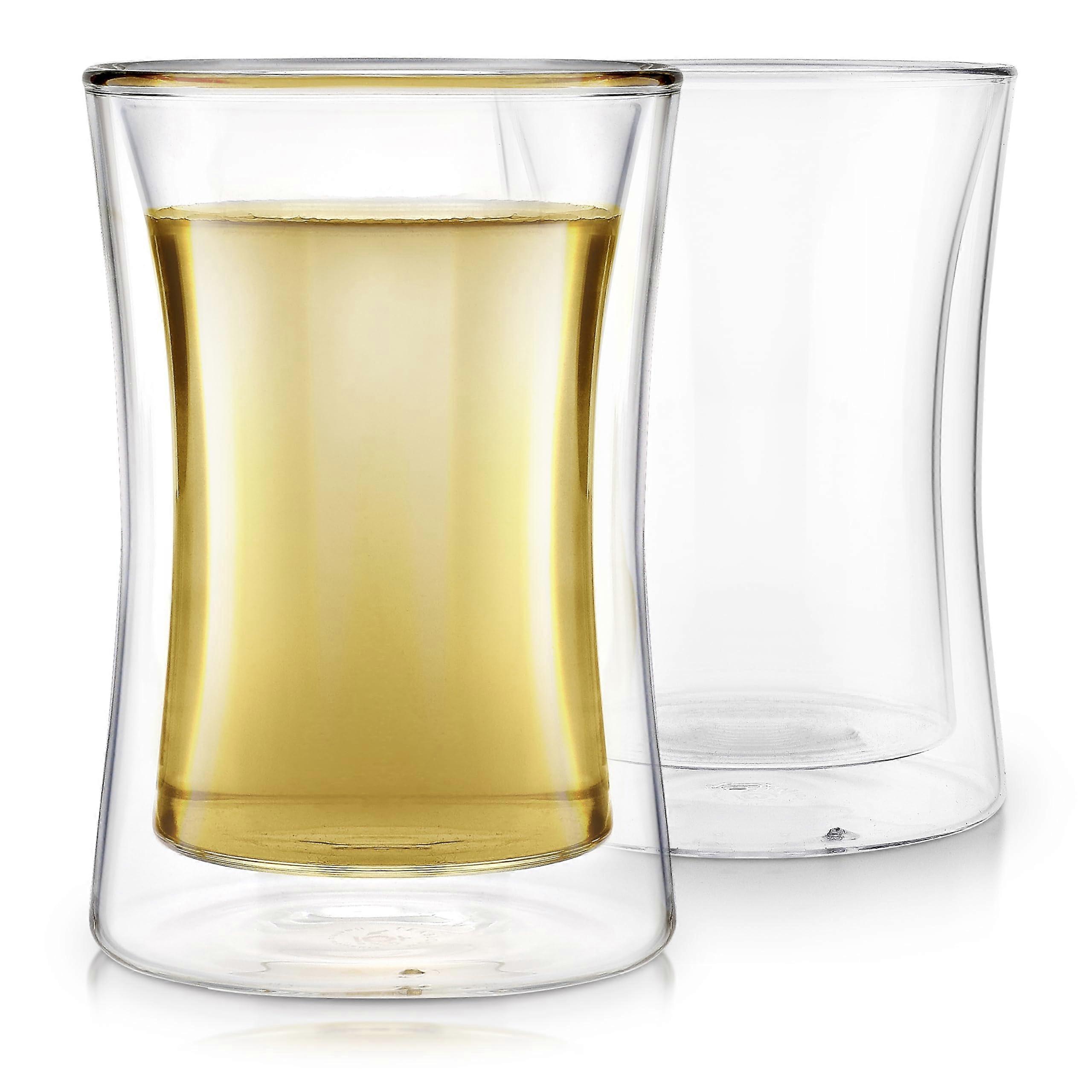 Insulated Tasting Glass Cups 2-Piece Set 10 Oz / 300 Ml