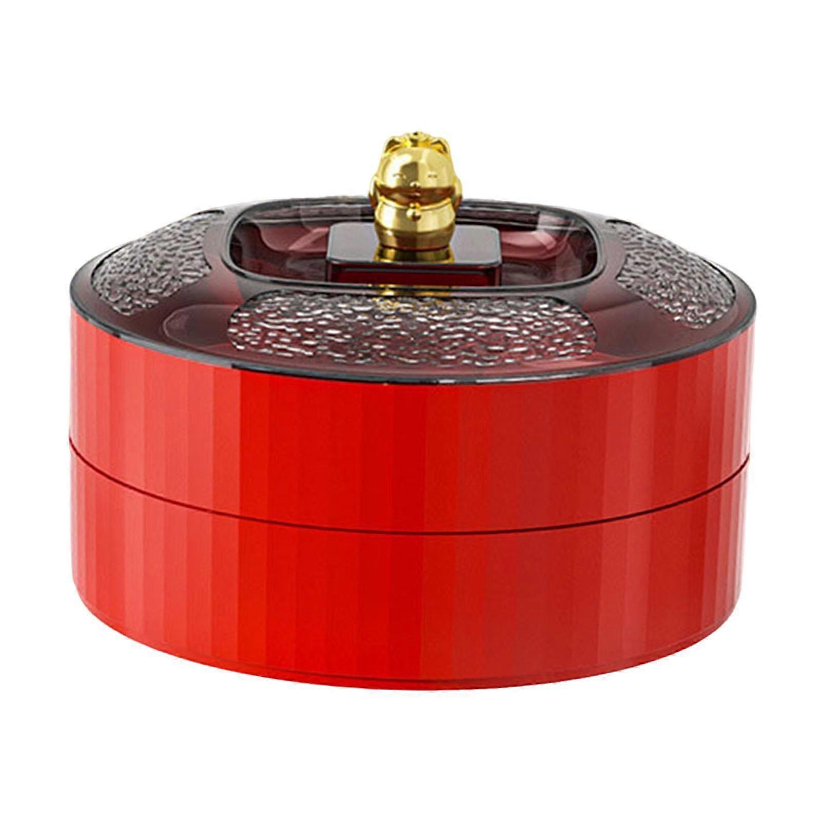 Nut and Candy Serving Tray Snack Tray with Lid with Compartment,Divided Serving