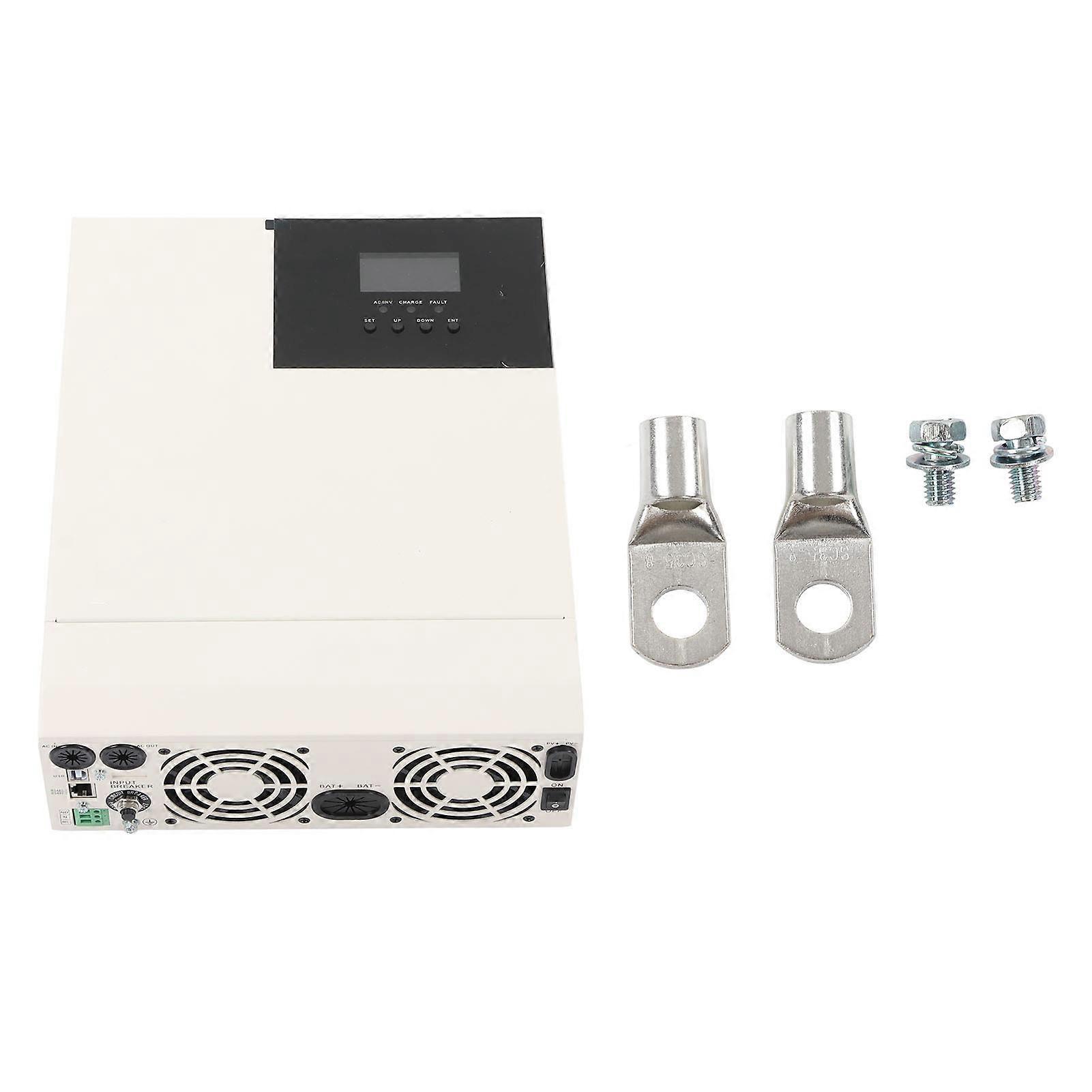 Hybrid Solar Inverter Pure Sine Wave LCD Display 3 Indicator 2 Output Modes MPPT Controller 220V 230VAC 3KW