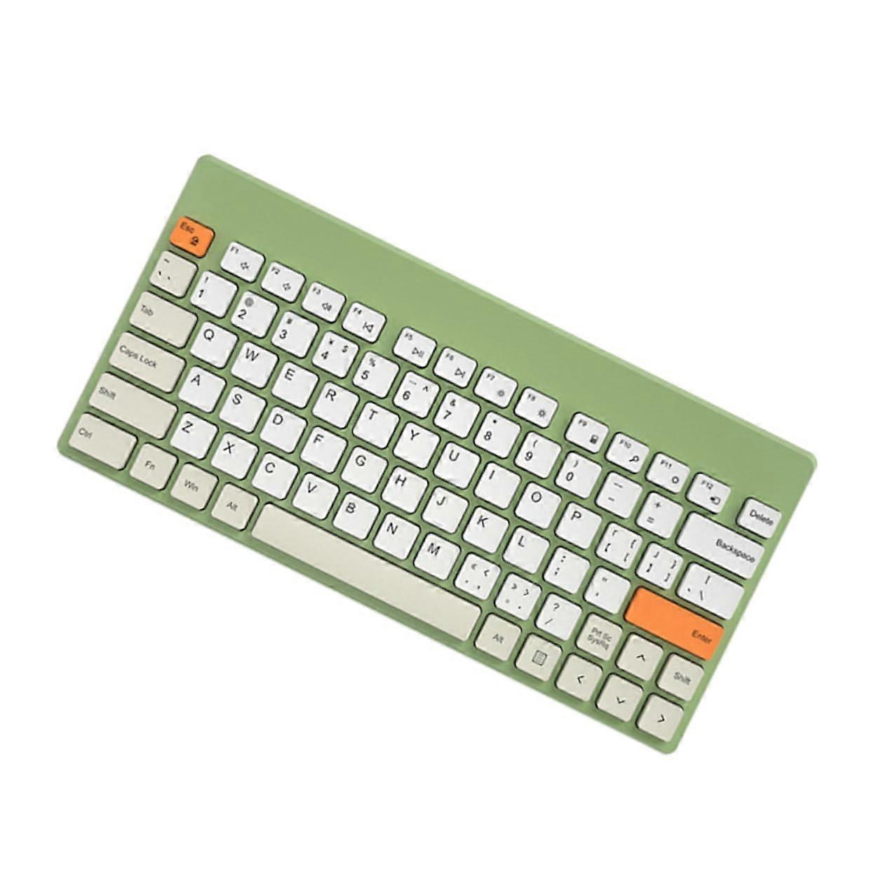 Wired Ergonomic Keys Keyboard For Desktop PC, Silent Keystrokes, Compact Design, Office And Home Use