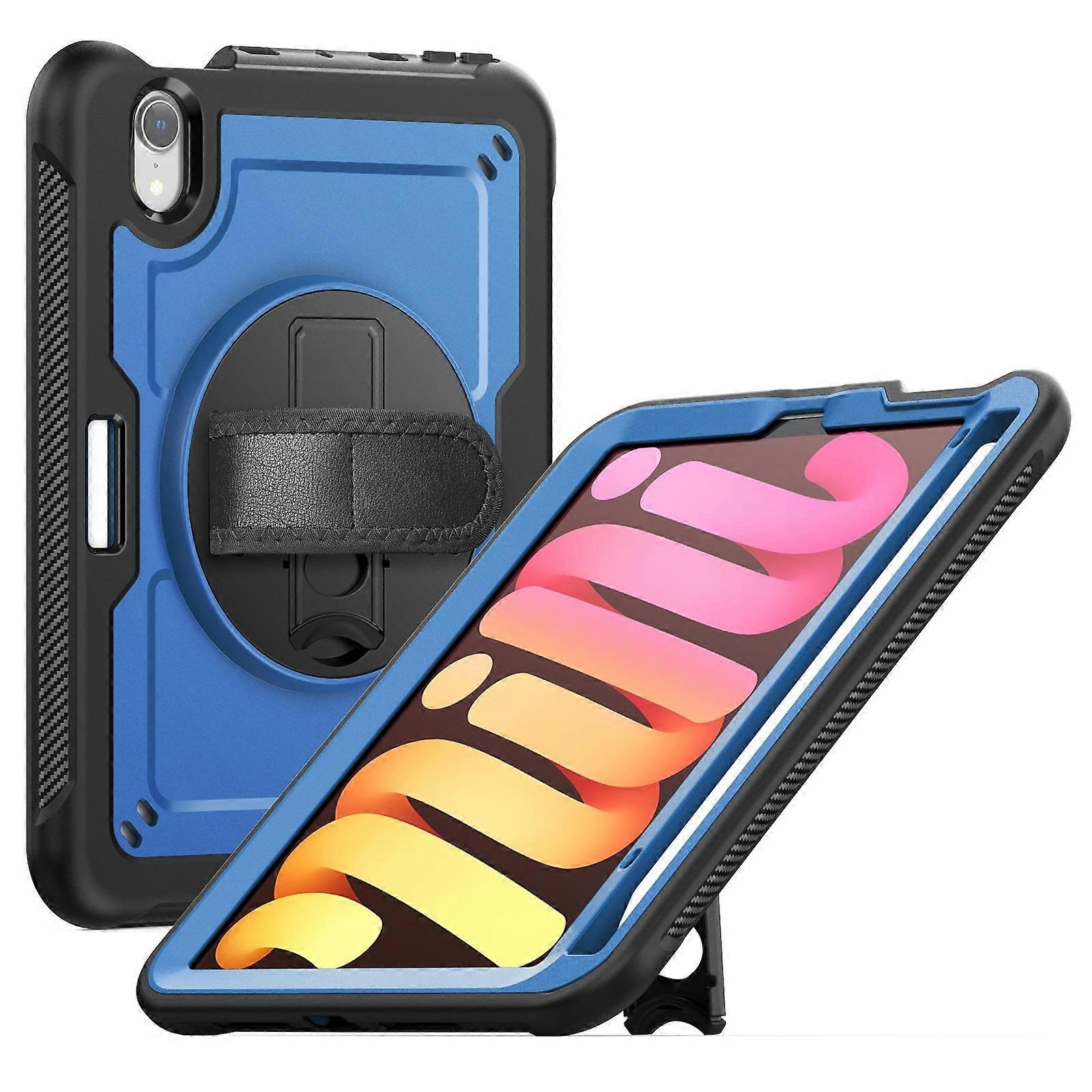 Honeycomb Hand Grip Turntable Stand Tablet Case