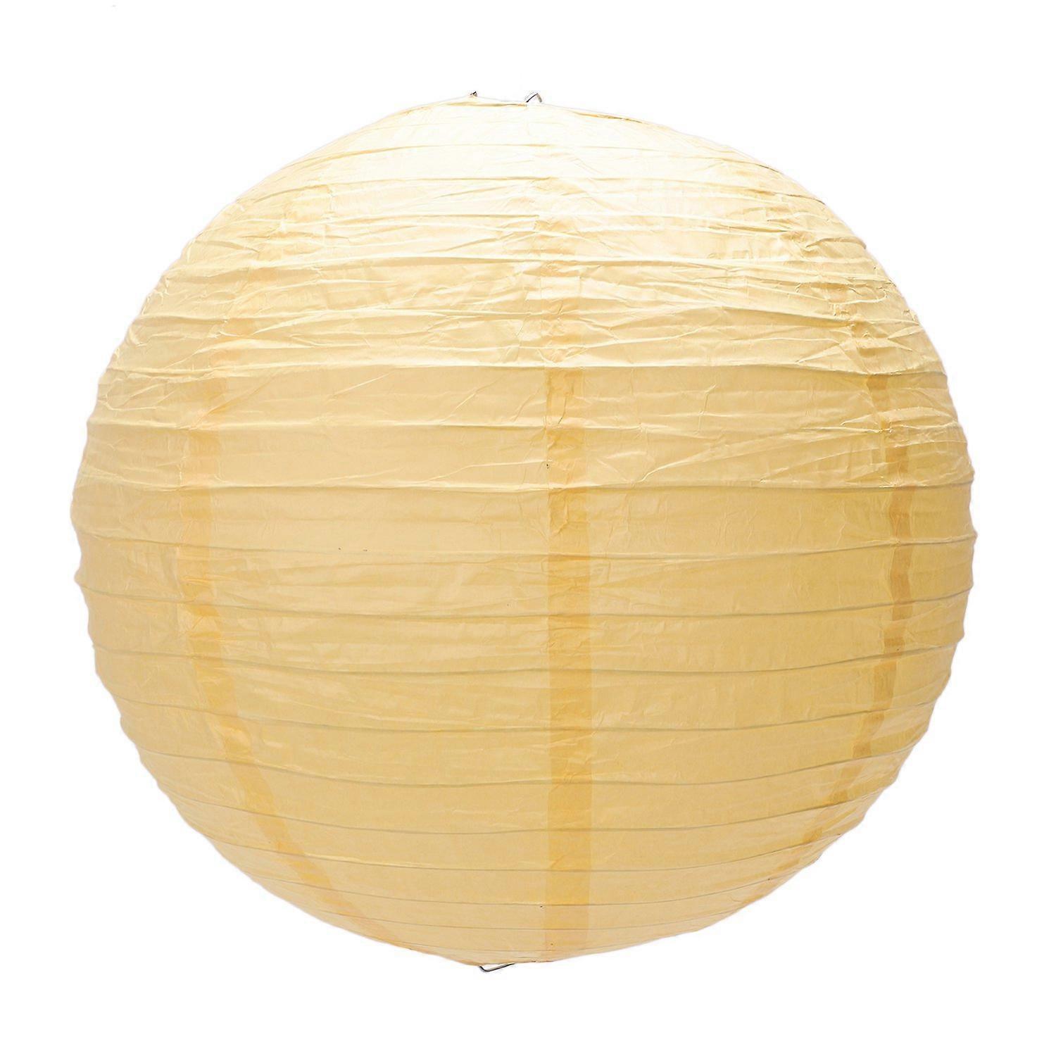 1 x Chinese Japanese Paper Lantern Lampshade, 40cm(16") Deep Yellow
