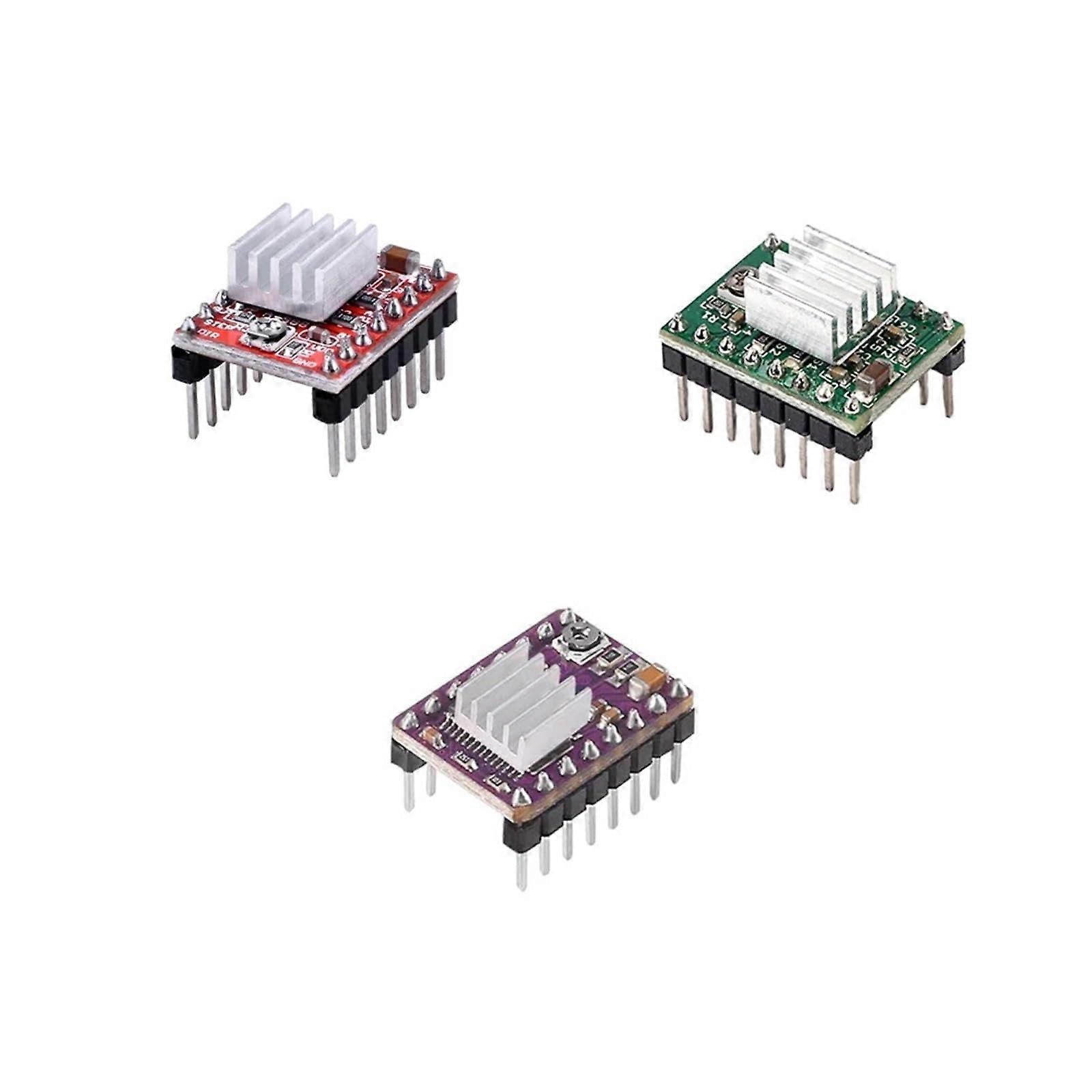 5PCS 3D Printer Parts StepStick A4988 DRV8825 Stepper Motor Driver with Heat Sink Carrier