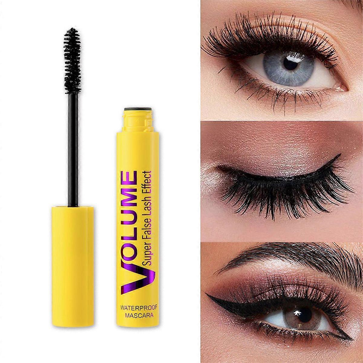 Bubble Mascara, Volume and Length Formula for Bold, Separated Lashes, Waterproof Long-Lasting Bubble Lash Mascara Clump-Proof