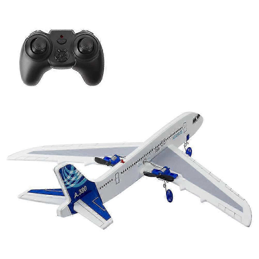 Diy Model Airplane with 2.4GHz Remote Control Ideal for Kids and Beginners