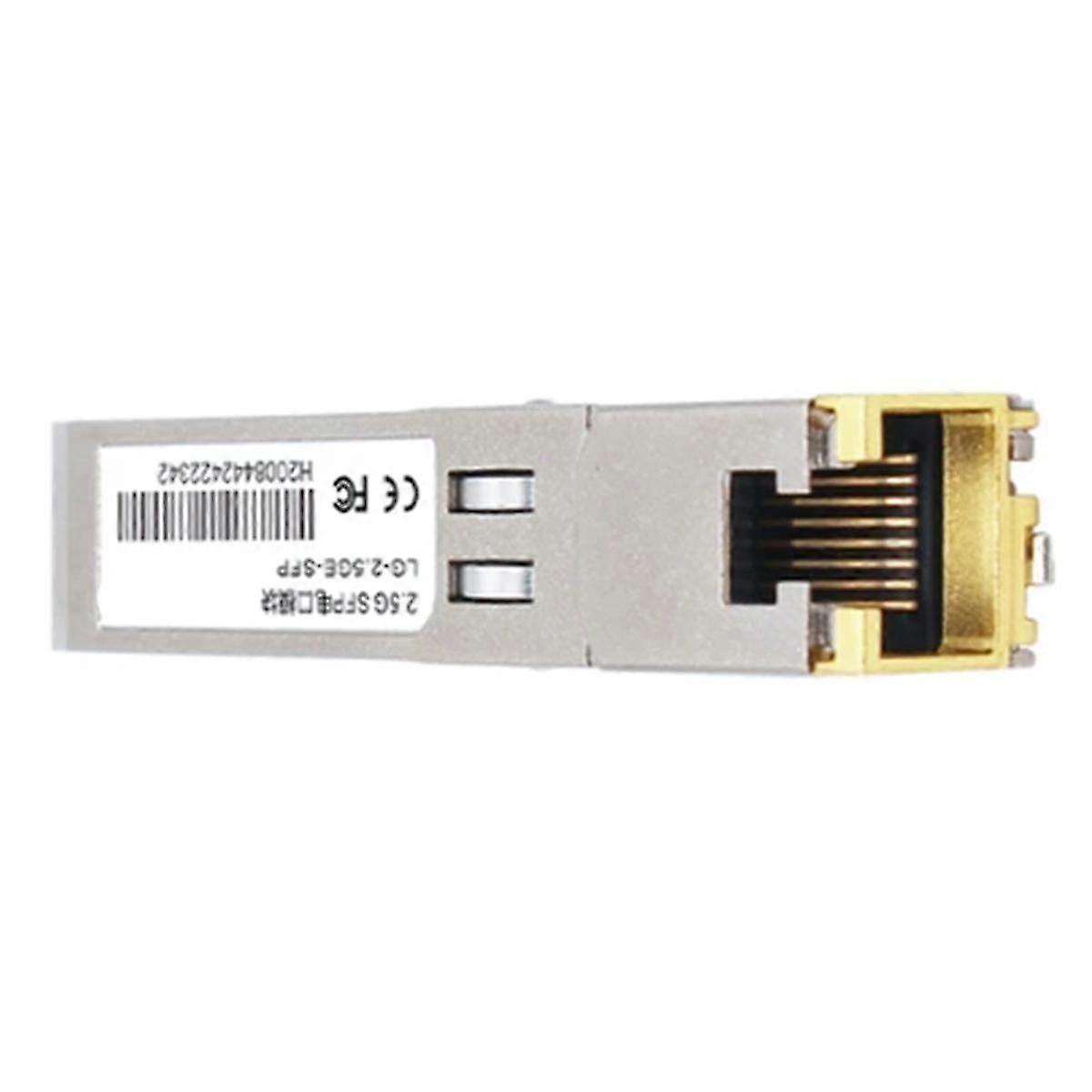 2.5G SFP Module 2500M Optical Port Turn to RJ45 Ethernet Port Gigabit 1000M Transceiver Module 100