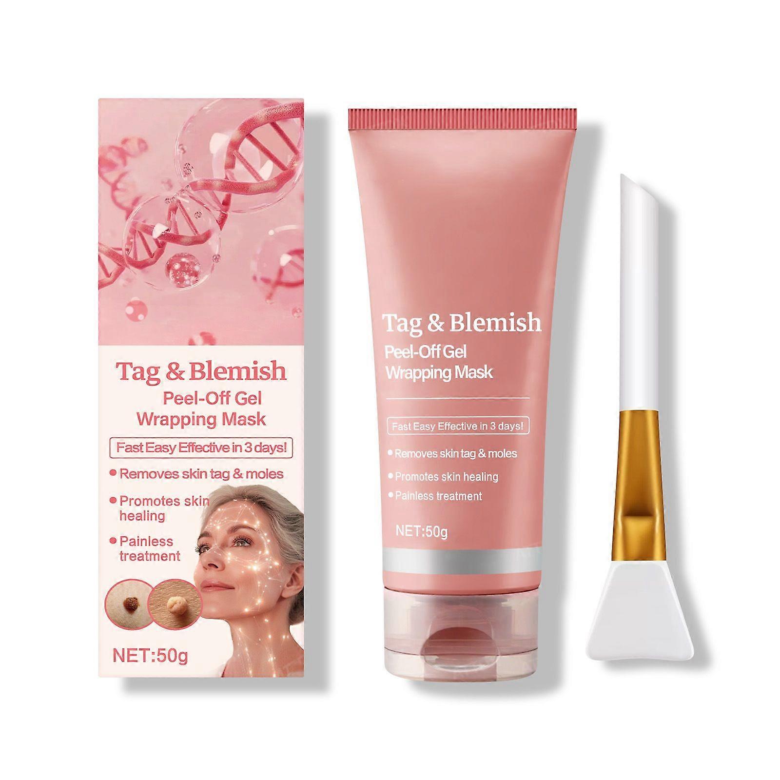 unbrand Tag & Blemish Peel-Off Gel Wrapping Mask Clear Skin Care Peel-Off Mask améliore efficacement