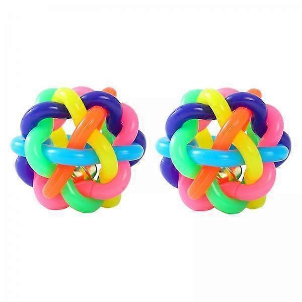 Interactive Pet Play Balls - Assorted Pack of 12