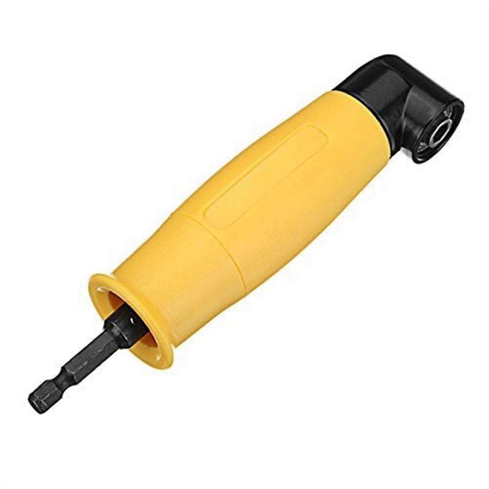 90 Degree Corner Angled Drill Bit Adapter Right Angle Screwdriver Reversible Ratchet Tool for Tight Spaces