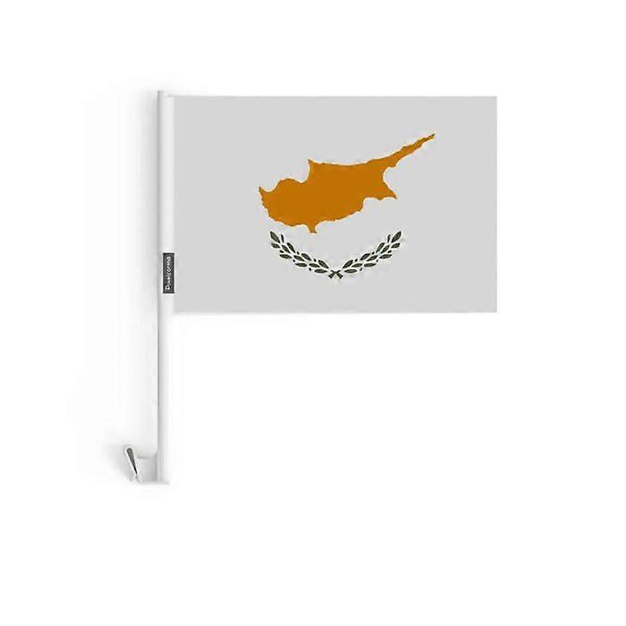 Flag - Multicolored - Cyprus - 10 pieces - 14 x 21 cm - Polyester