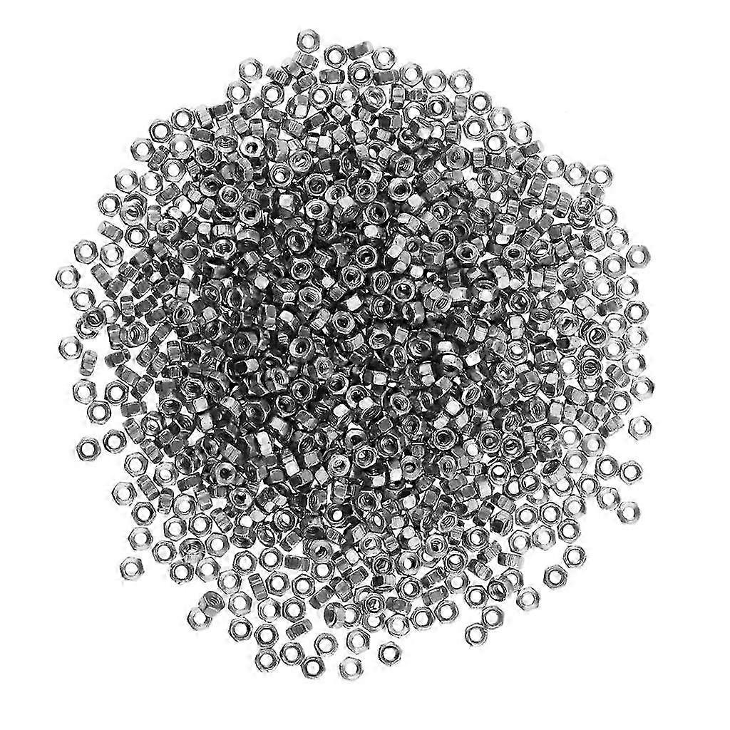 1000/Set Glasses Spectacle Optical Repair Nut Tool - Silver,