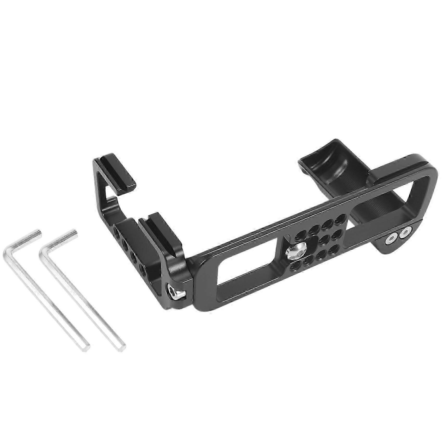 Quick Release L Bracket with Hand Grip for Fujifilm X-T3 Camera, 1/4" Thread Screw Mount