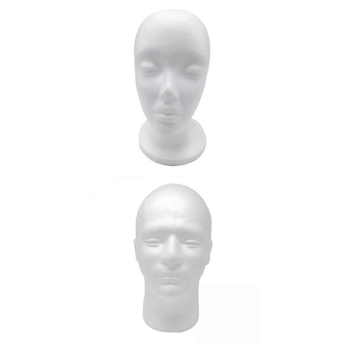 Lightweight Foam Mannequin Head Model Hat Display Stand