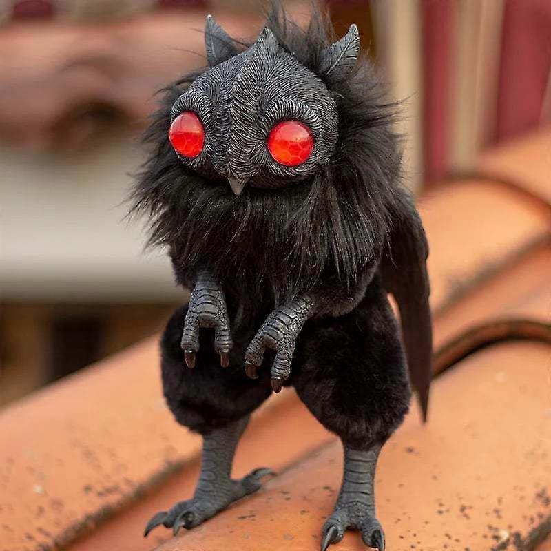 Mothman Baby Poseable الفن دمية زخرفة ، لطيف الراتنج أفخم تمثال عثماني