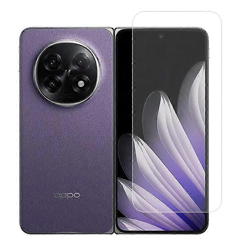 Oppoの場合、N5 5Gフロントスクリーンプロテクター0.3mmアークエッジ超透明強化ガラスフィルムを見つけます