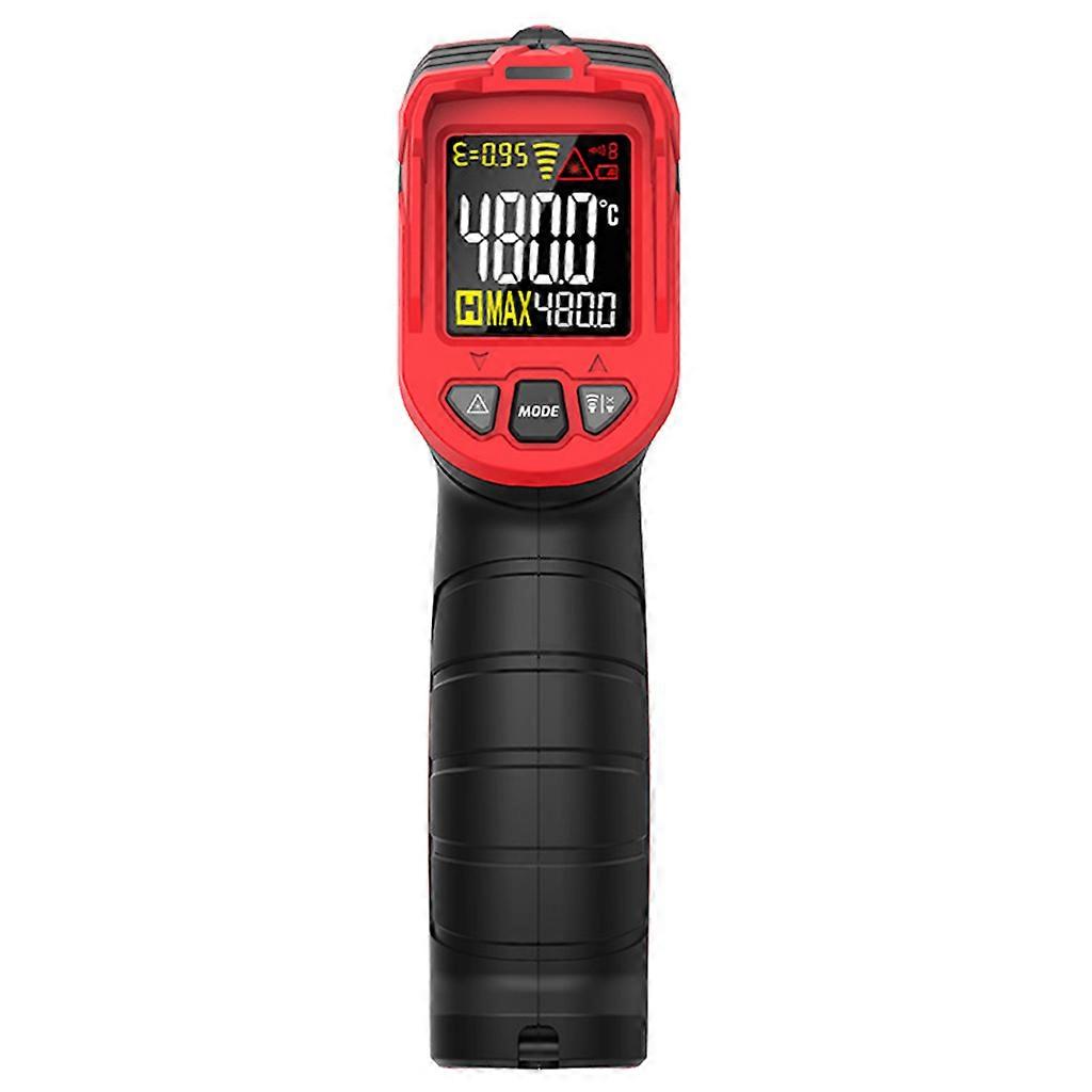 Infrared Thermometer High Temp Thermometer Pyrometer Non-Contact Digital IR Temperature Gun Portable used for Furnace