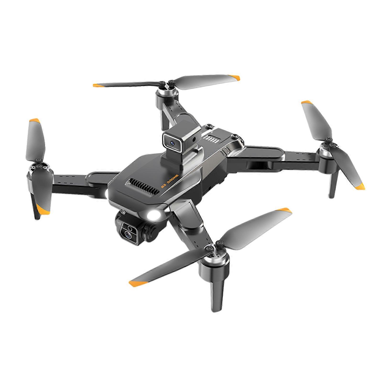 RC Multirotor for Teens Remote Control Drone Toy Obstacle Avoidance 4K Double Lens Mini Drone Boys Men Electronic Gift Multicolor