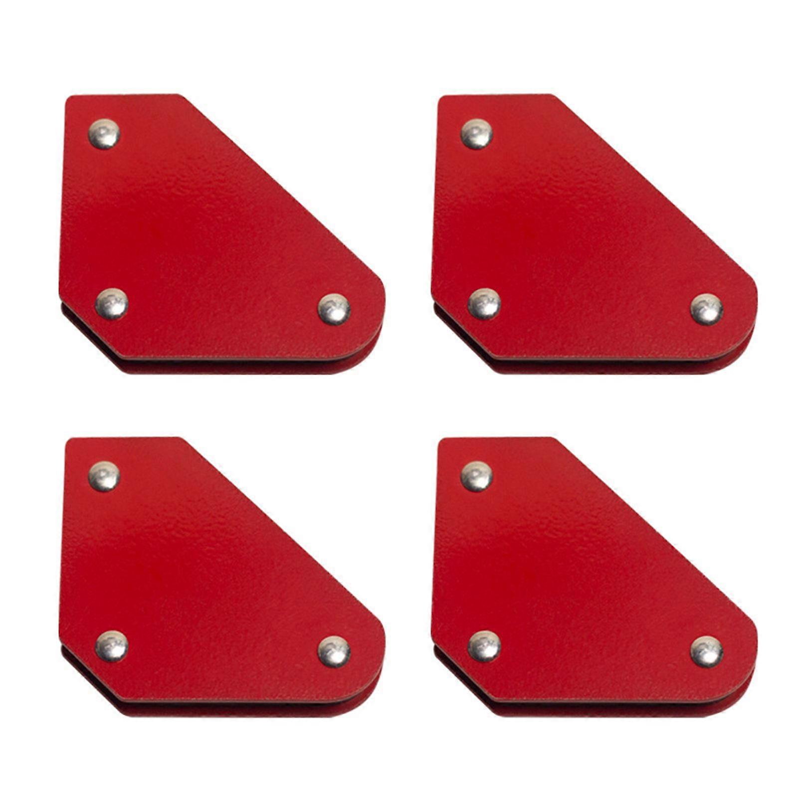 4Pcs Welding Magnet Holder Set Multiple Angles Magnetic Welding Clamps set for Secure Positioning at 45/90/135 Degrees