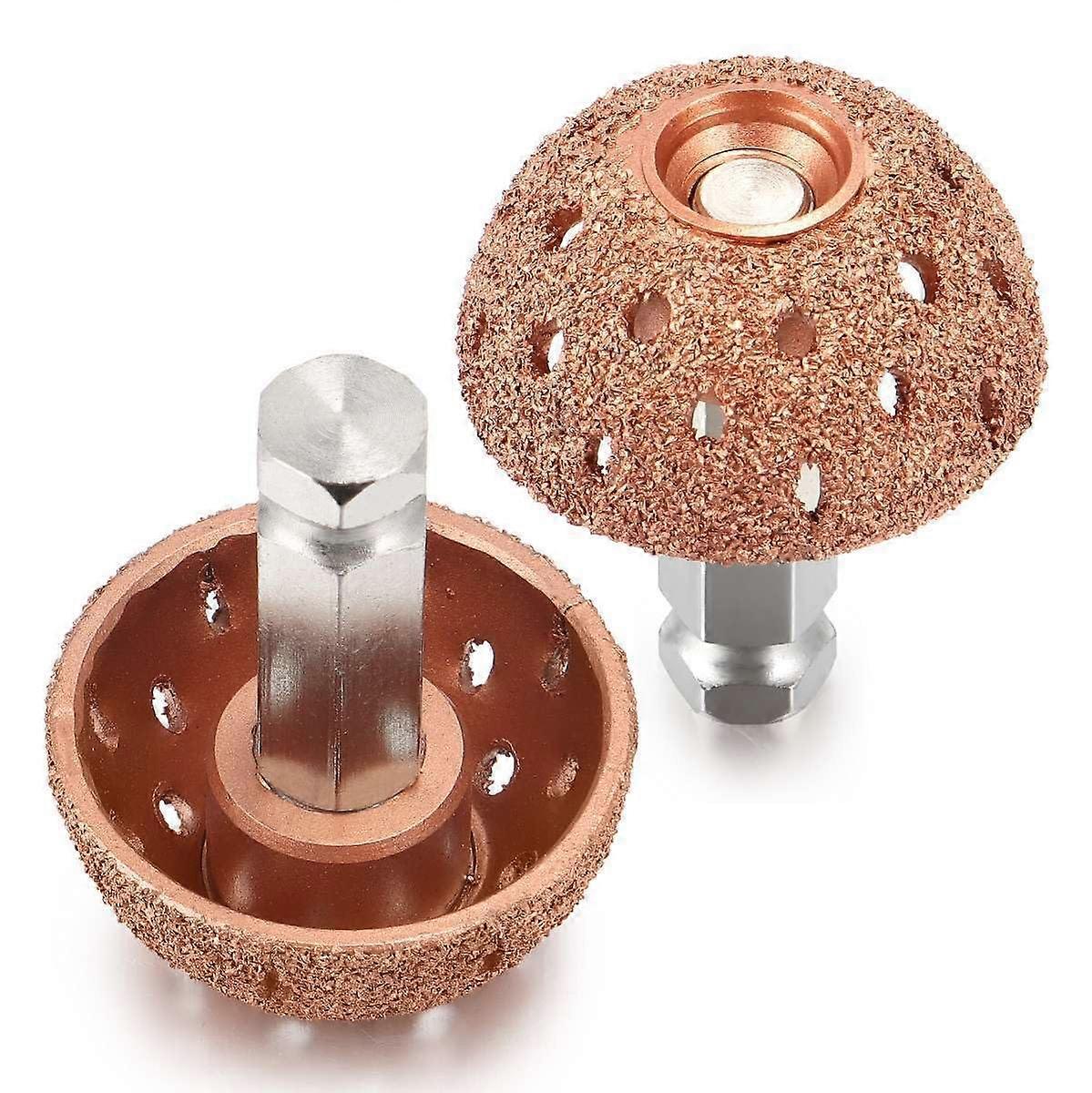 Polishing disc with connecting rod for low and high speeds, 70 coarse grit