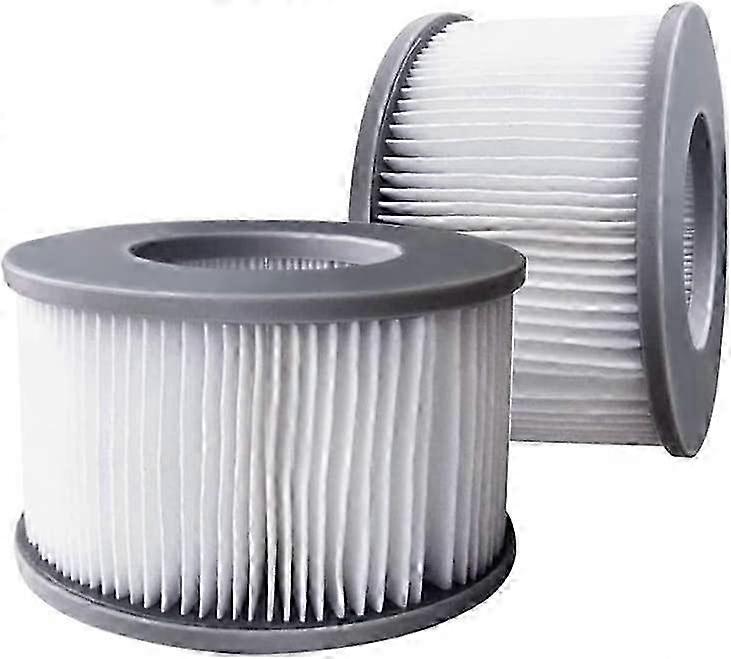 2 Pieces Spa Filters Compatible with Inflatable Swimming Pools, Durable Filter Cartridge Pumps