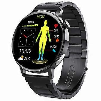 F67 Pro ECG Detecção de Ácido Úrico de Açúcar no Sangue Relógio Inteligente Relógio Esportivo de Monitoramento de Saúde de 1,41 polegadas