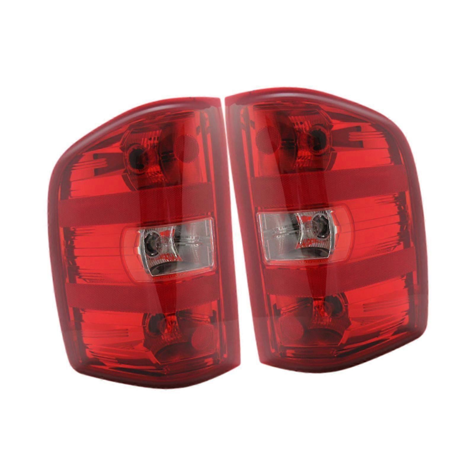 (Right Left) Tail Light Dustproof Replacement Red Edge Taillight For Chevy Silverado Left