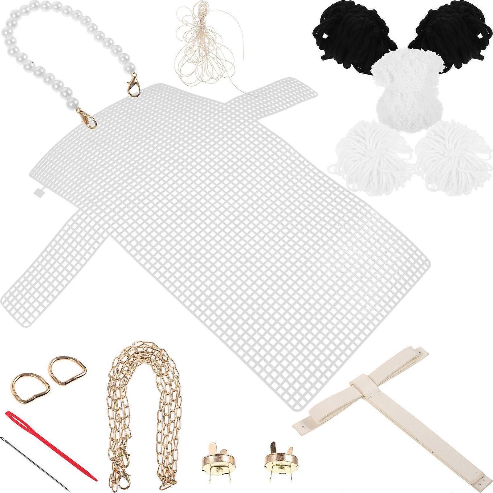 DIY Bag Making Kit 1Set Assorted Color Plastic with Durable Materials for Decoration