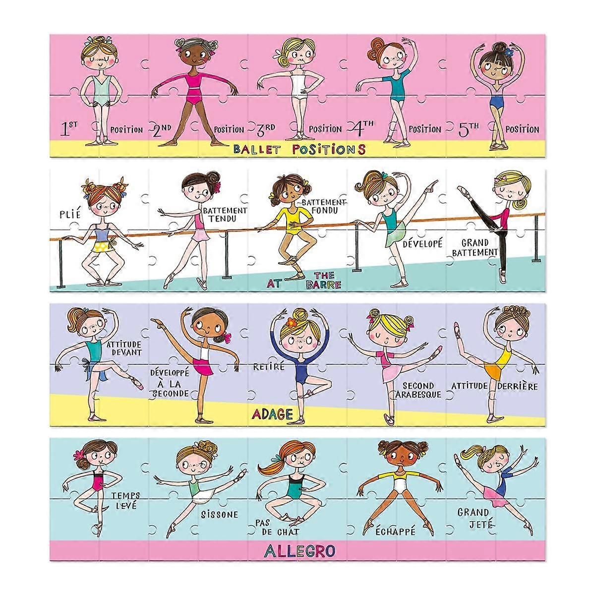 Rachel Ellen Ballet Class 80 Piece Jigsaw Puzzle